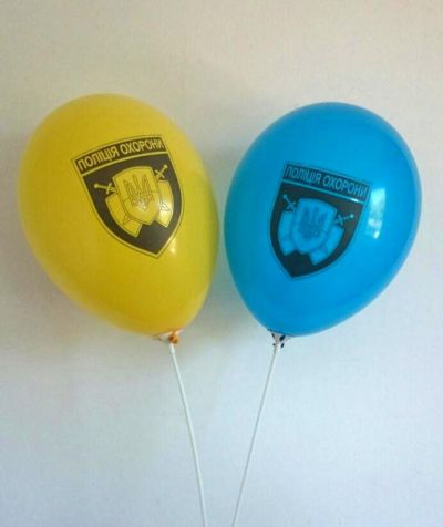 Повітряні кульки з логотипом