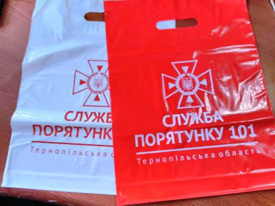 Пакети з логотипом служба порятунку 101