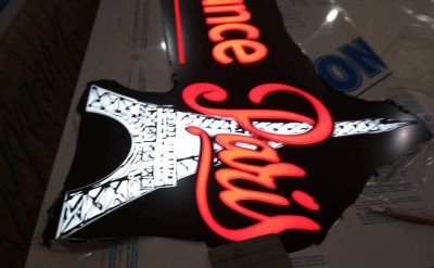 Елемент світлової вивіски