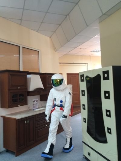 Костюмована промоакція у м.Рівне для фірмового магазину "Фабрики меблів "НОВА"