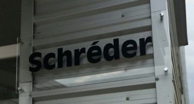 Виготовлення табличок для ТОВ "Schreder"